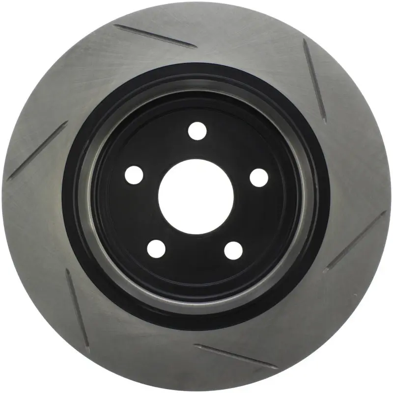 Stoptech 12-13 Jeep Srt8 Rear Right Slotted Sport Brake Rotor 2