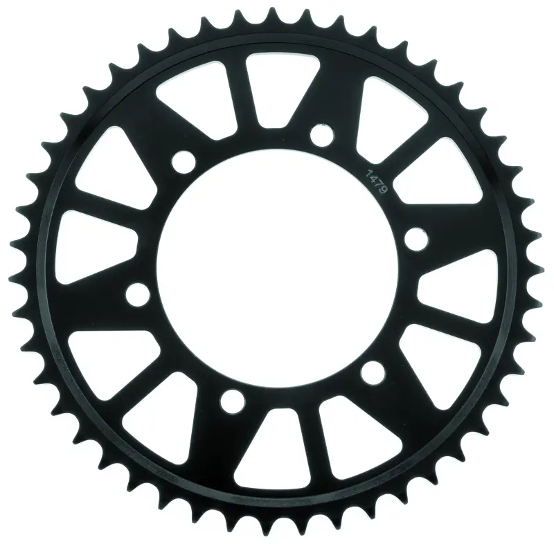 Bikemaster Yamaha Rear Steel Sprocket 530 47T - Black 1