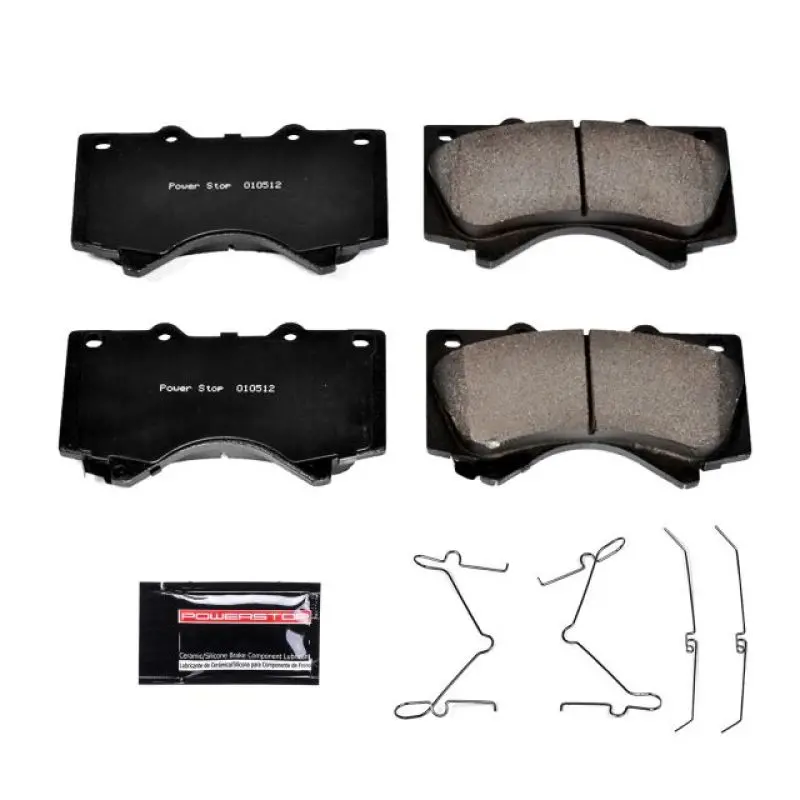Power Stop 08-11 Lexus Lx570 Front Z23 Evolution Sport Brake Pads W/Hardware 1