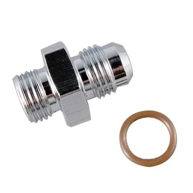 Fragola -6An X 3/4-16 (8) Radius Fitting O-Ring - Chrome 1