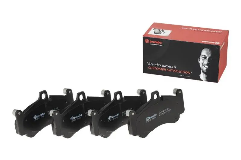 Brembo 88-92 Audi 80 Premium Low-Met Oe Equivalent Pad - Rear 1
