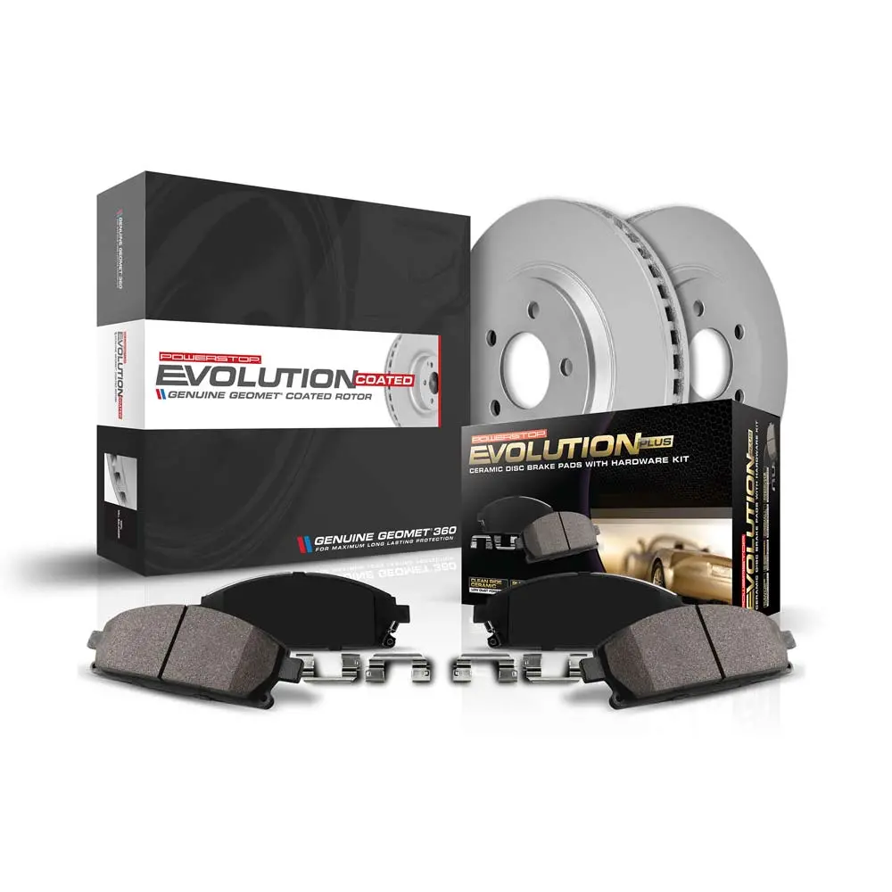 Z17 Evolution Geomet® Coated Brake Kit For 2016+ Honda Civic Non-Si 1