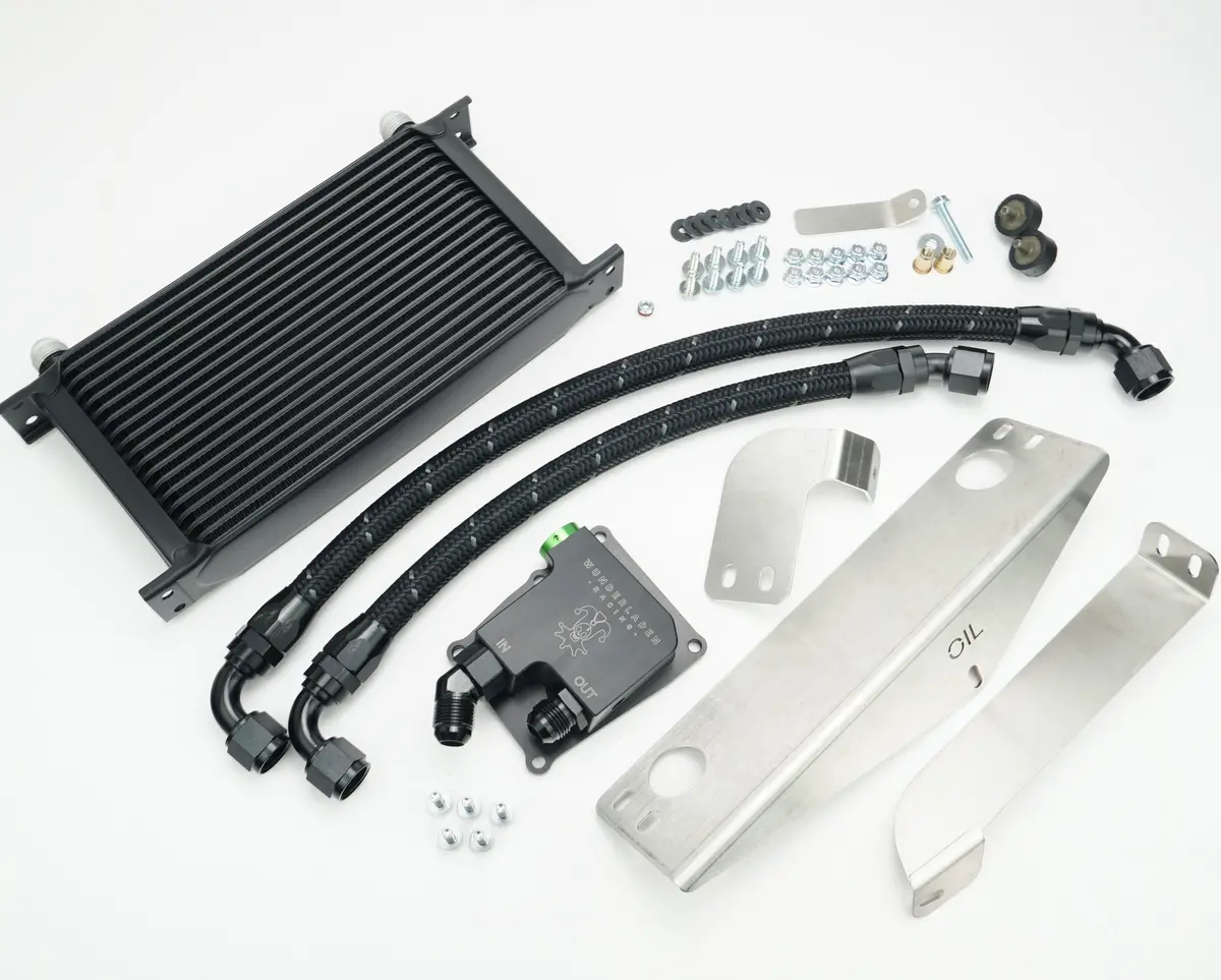 Wunderladen Racing Oil Cooler Kit For 17-21 Honda Civic Type R [Fk8] 1