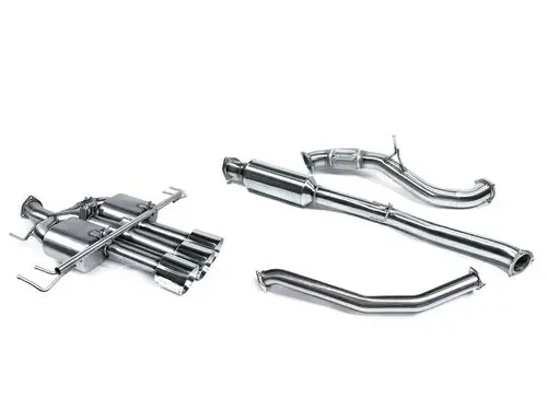 27Won Performance Resonated Valved Catback Exhaust For 2024+ Acura Integra Type S [De5] 1