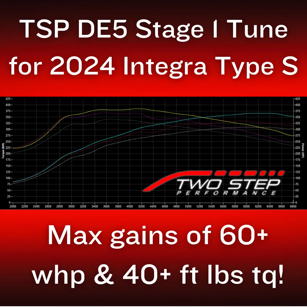 Tsp De5 Stage 1 Tune For The 2024+ Integra Type S 1