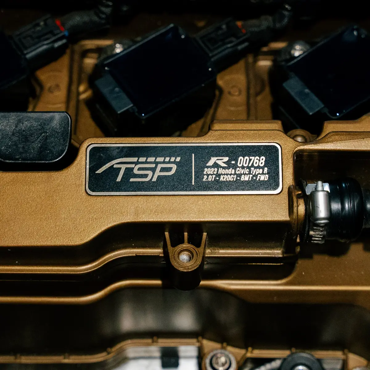 Tsp Valve Cover Badges For Honda/Acura 1.5T, 2.0T, & 2.0L Na 1