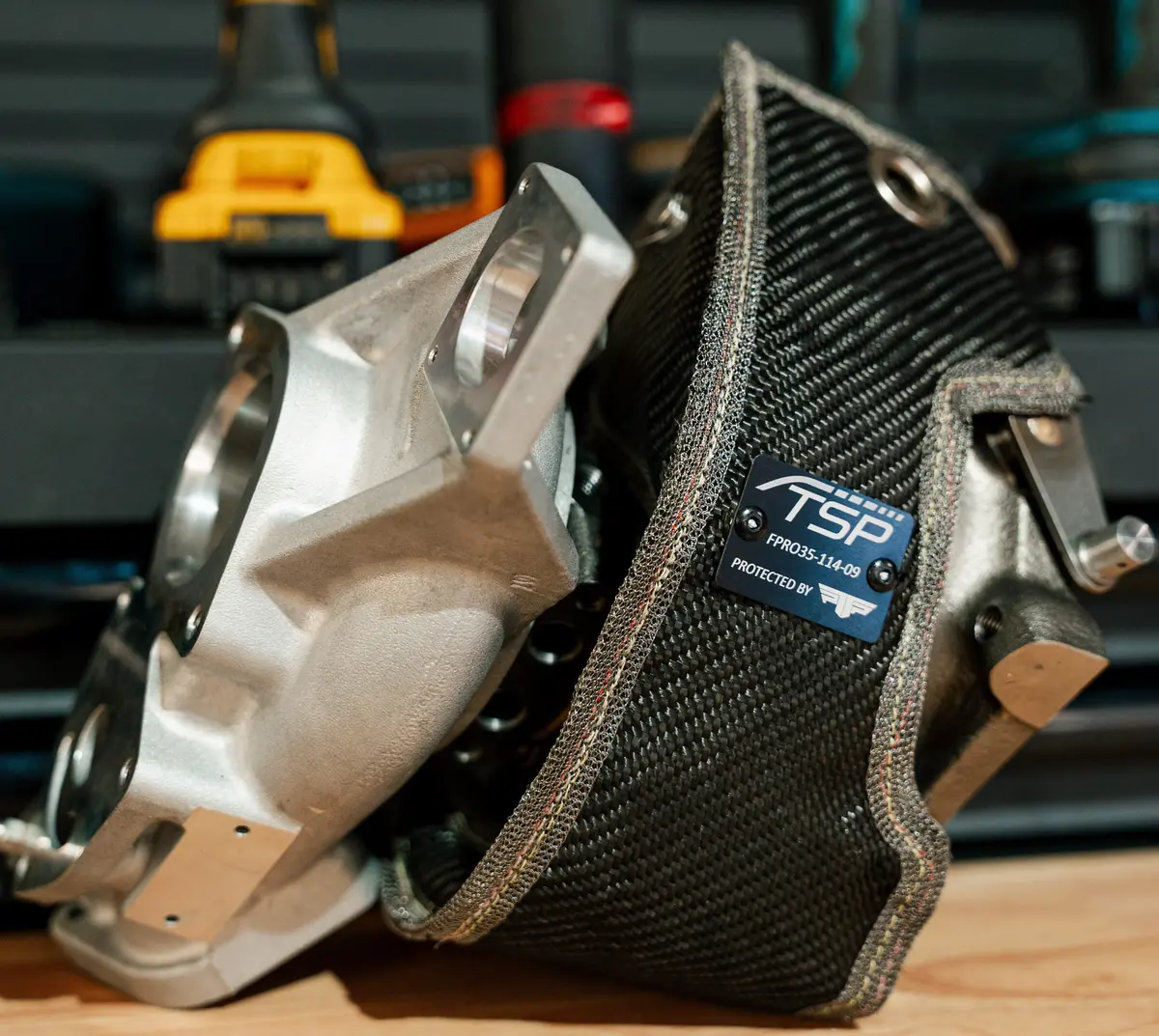 Tsp X Ptp Turbo Blanket For 2017+ Honda Civic Type R/Integra/Accord 2.0T [Fk8/Fl5/De5/Cv2] - ** Returned Item ** 1