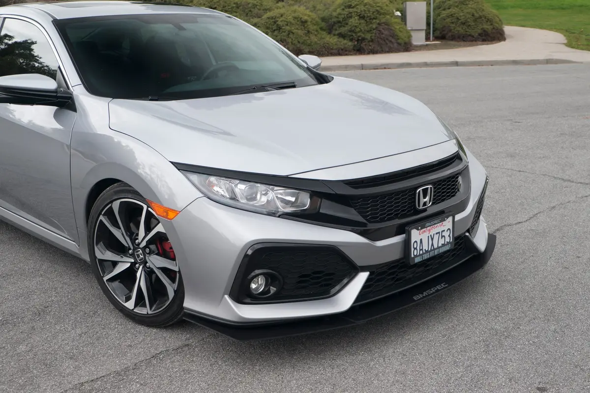 Epsilon+ Front Lip For 17-20 Honda Civic Si Sedan/Coupe [Fc1/Fc3] 1