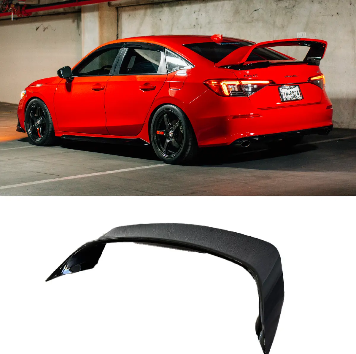 Epsilon+ Sport Wing For 22-26 Honda Civic Sedan [Fe1/Fe2] 1