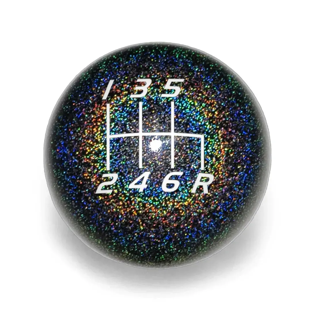 Billetworkz Weighted Shift Knob - 6-Speed Velocity Engraving - Acura Fitment 1