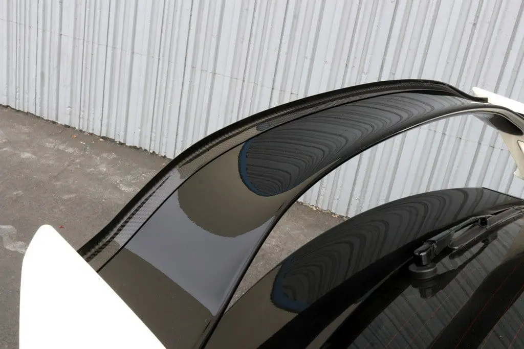 Carbon Fiber Gurney Flap For 2017+ Honda Civic Type R Fk8 1