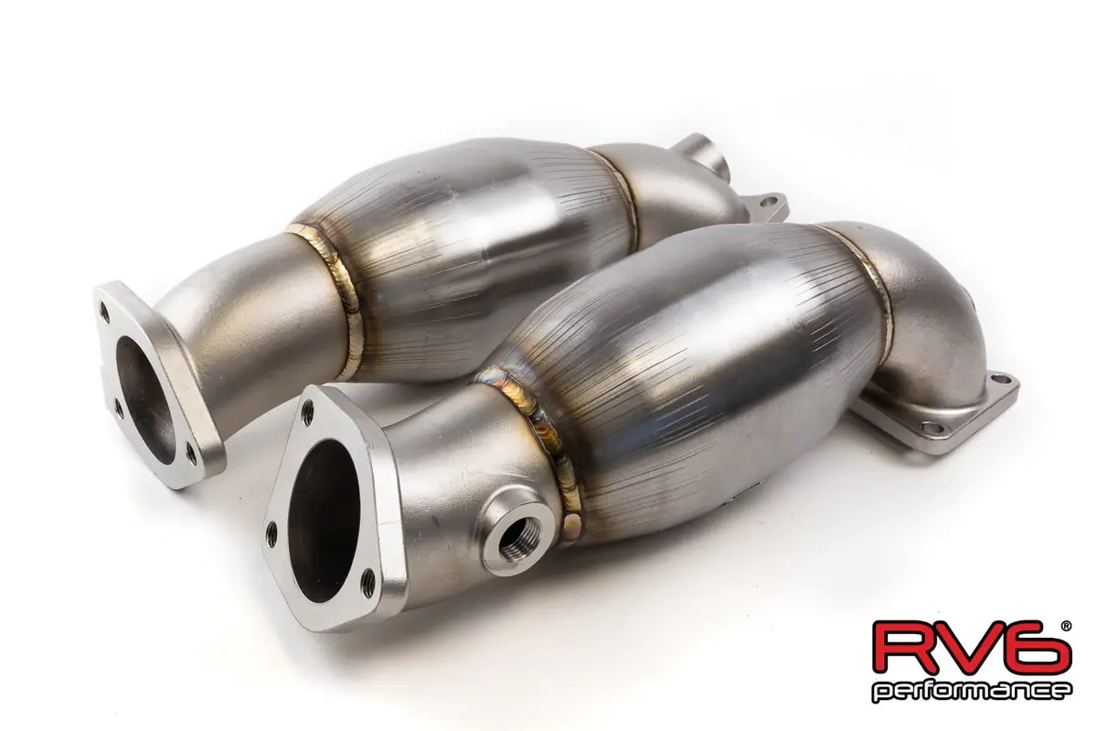 Rv6 Gen 2 V3 Hfpcs™ (High Flow Precats) Kit For 03+ Honda/Acura 1