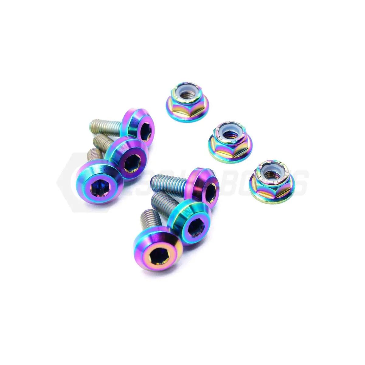 Dress Up Bolts Titanium Hardware Prl Air Intake Kit For 22-26 Honda Civic Si / 23-26 Acura Integra [Fe1/De4] 1
