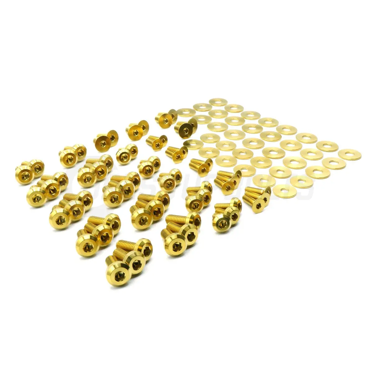 Dress Up Bolts Titanium Hardware Door Kit For 22-26 Honda Civic Si [Fe1] 1