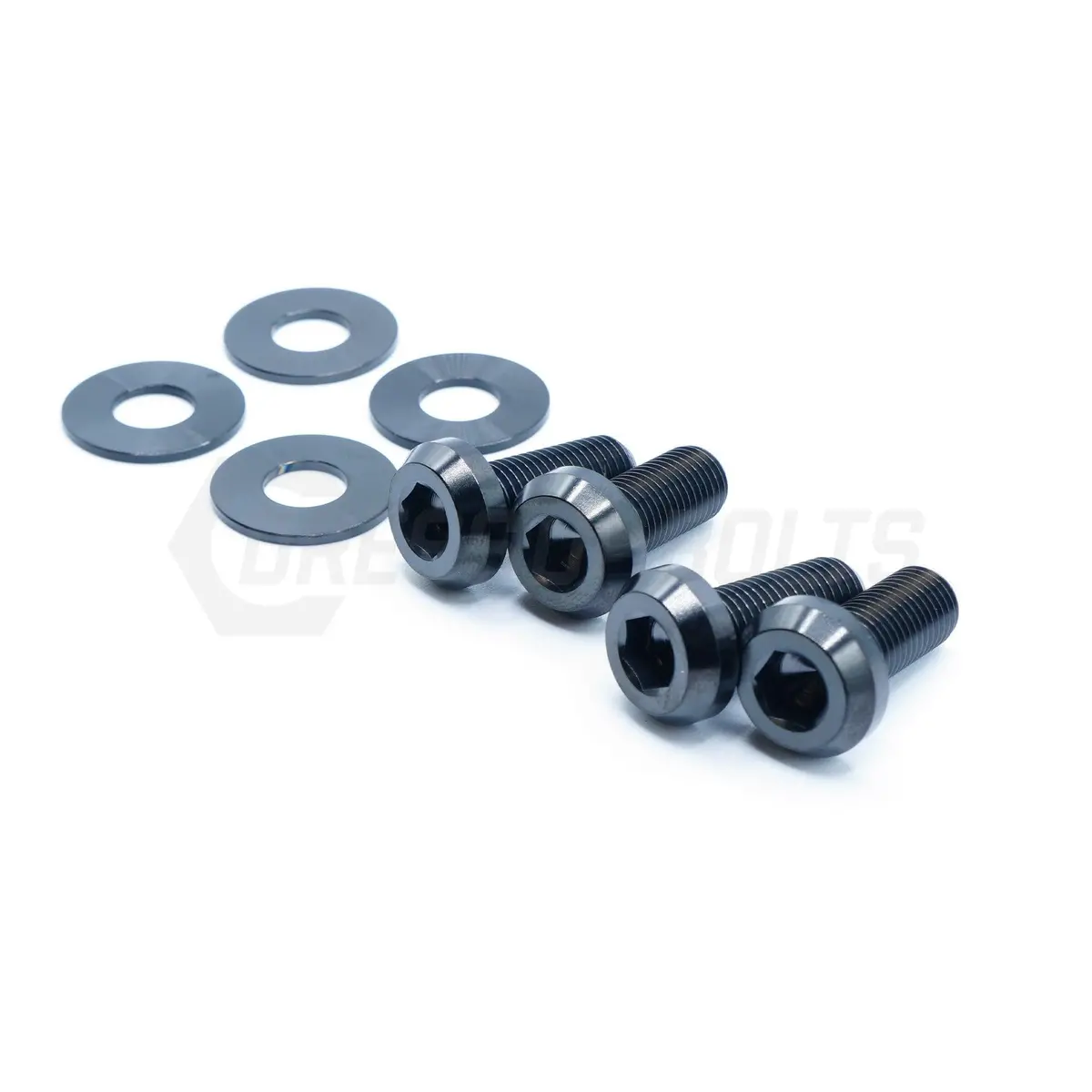 Dress Up Bolts Titanium Hardware Seat Kit For 22-26 Honda Civic Si [Fe1] 1
