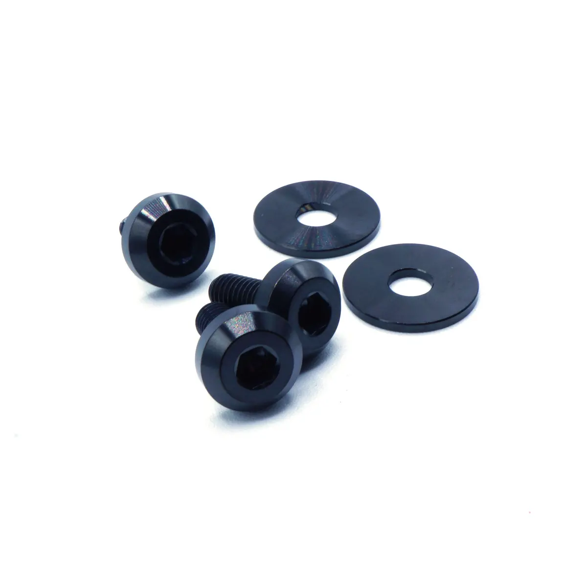 Dress Up Bolts Titanium Hardware Fuel Door Kit For 12-15 Honda Civic Si [Fg4/Fb6] 1