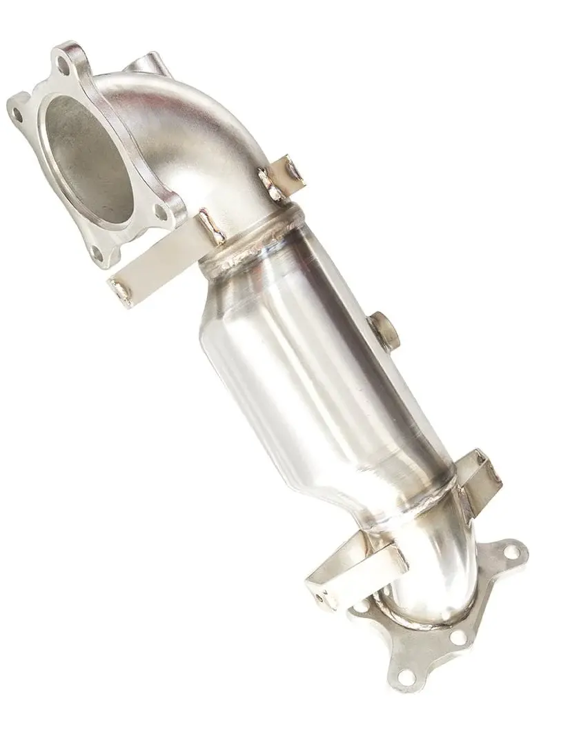 Invidia Catted 76Mm Downpipe Upgrade For 2017-2021 Honda Civic Type R [Fk8] 1