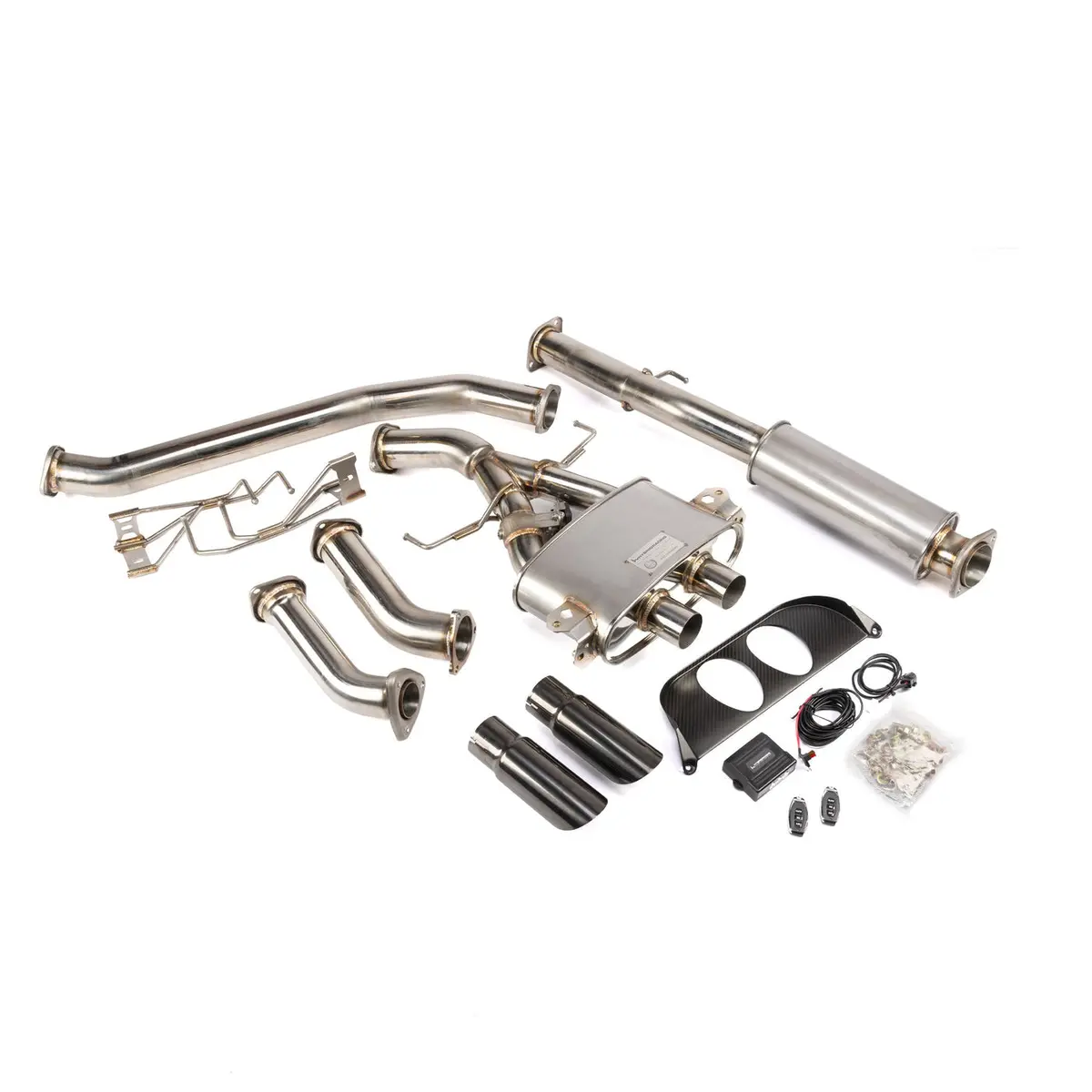 Hybrid Racing Formula Exhaust System For 17+ Civic Type R 1