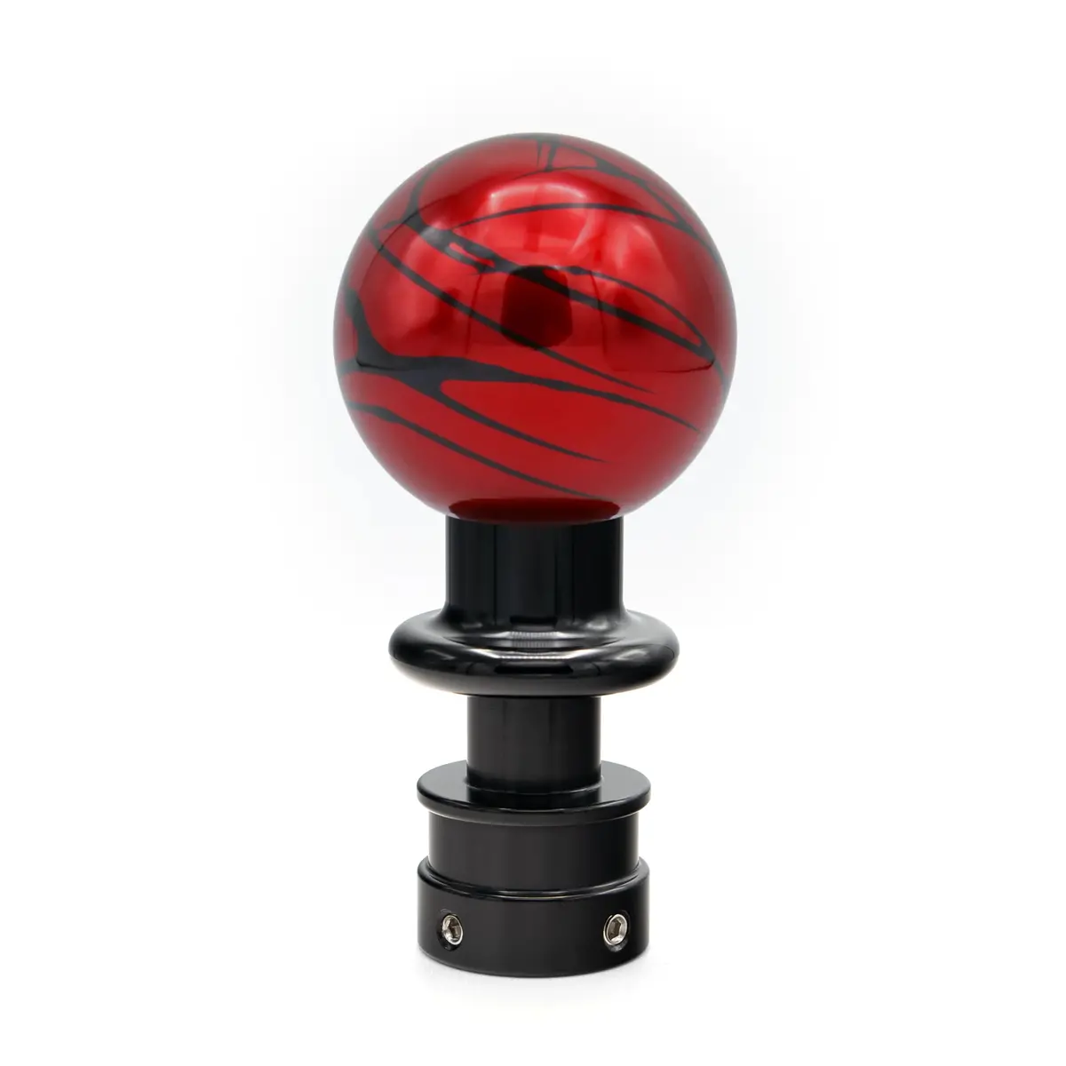 Billetworkz Automatic Shifter - Red W/Black Splash - Honda Civic (2012–2026) 1