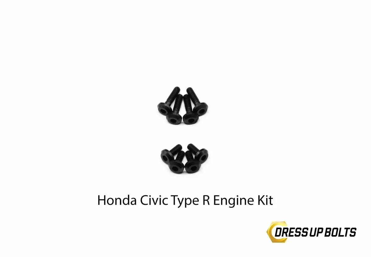 Dress Up Bolts Titanium Hardware Engine Bay Kit For K20c1/8 [Fk8/Fl5/De5] 6