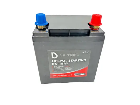 Ballade Sports 7Lb Heavy Duty 720Cca Lithium Lifepo4 Battery 1