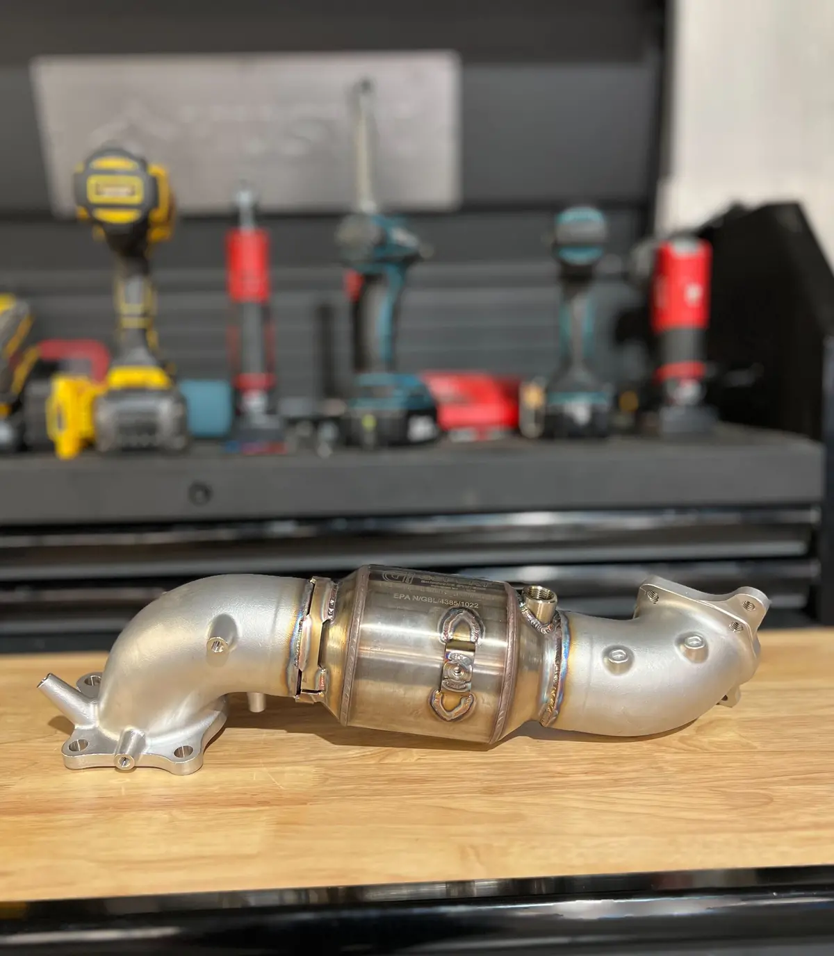 High Efficiency Downpipe Upgrade For 2016-2021 Honda Civic 1.5T 1