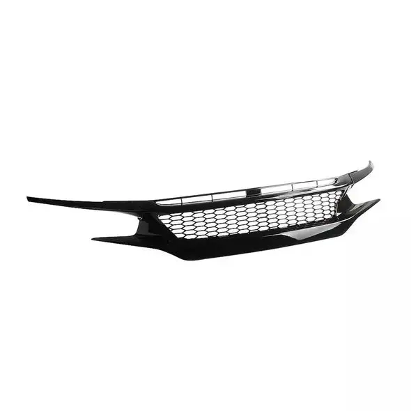 Ballade Sports Gloss Black Mesh Grille For 2017-2021 Honda Civic Type R [Fk8] 1