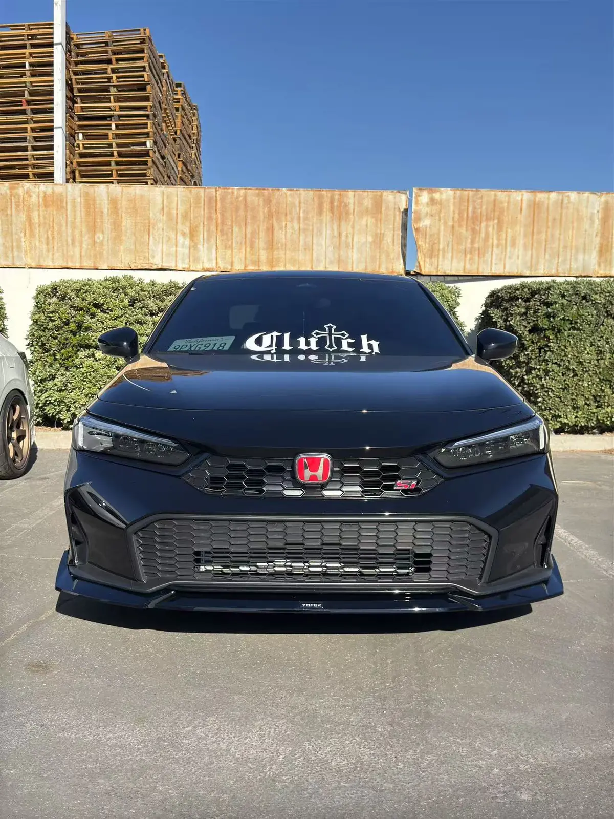 Yofer 3-Piece Gloss Black Front Lip For 2025+ Honda Civic [Fe/Fl] 1