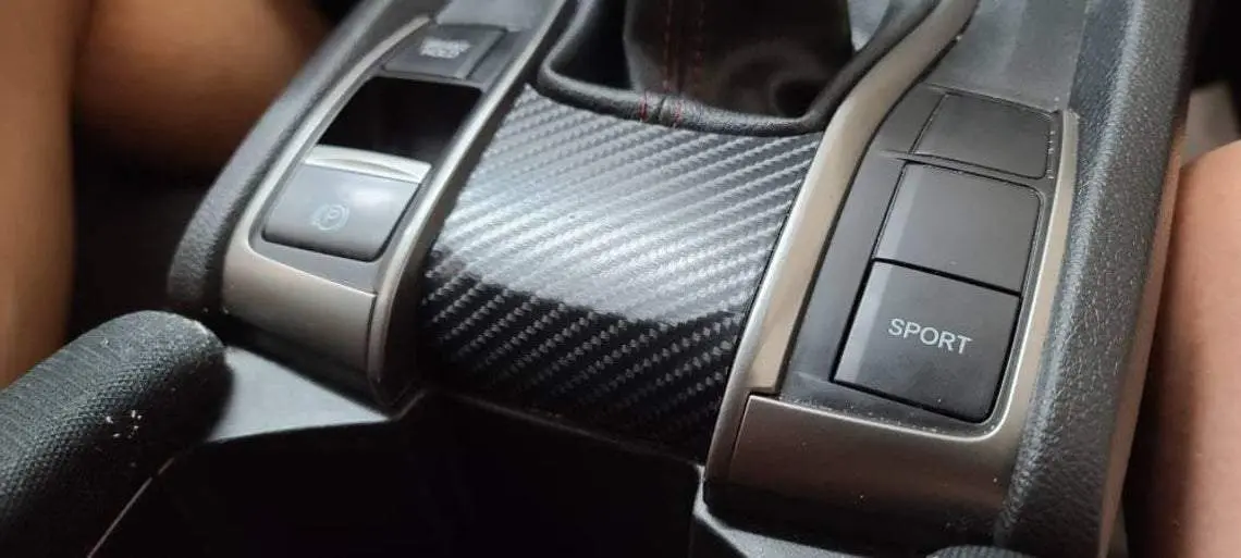 Shifter Overlay For 2016+ Honda Civic 1