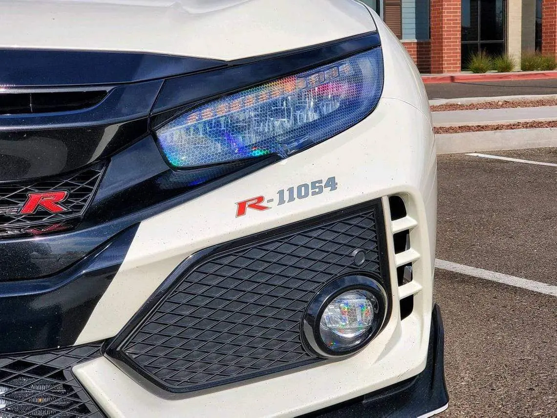 Headlight Tint For 2016-2021 Honda Civic Headlights 1
