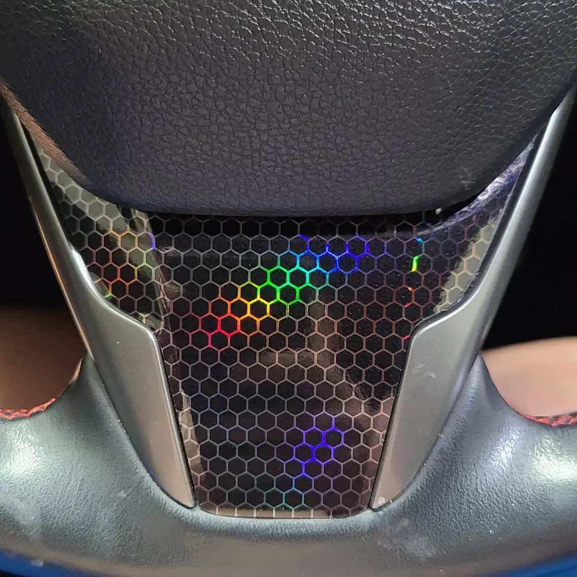Steering Wheel Overlay Insert For 2016+ Honda Civic 1