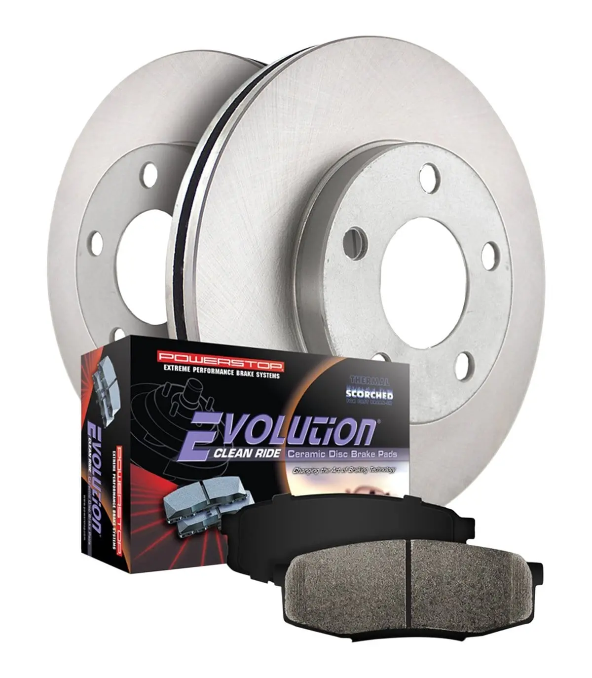 Autospecialty Stock Replacement Brake Kit For 2017+ Honda Civic Si 1