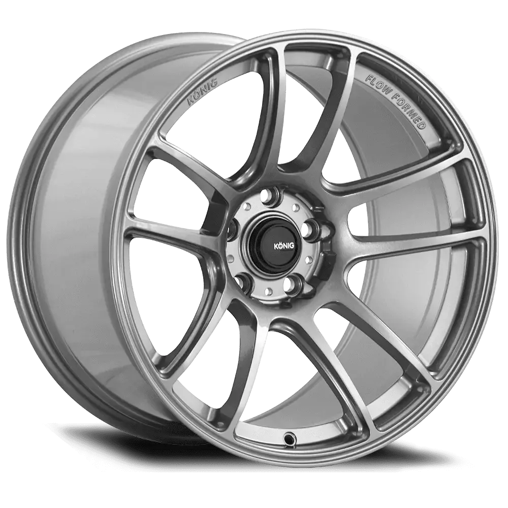 Konig Heliogram Titanium Metallic Wheel | 15X7 +35 (4X100) 1
