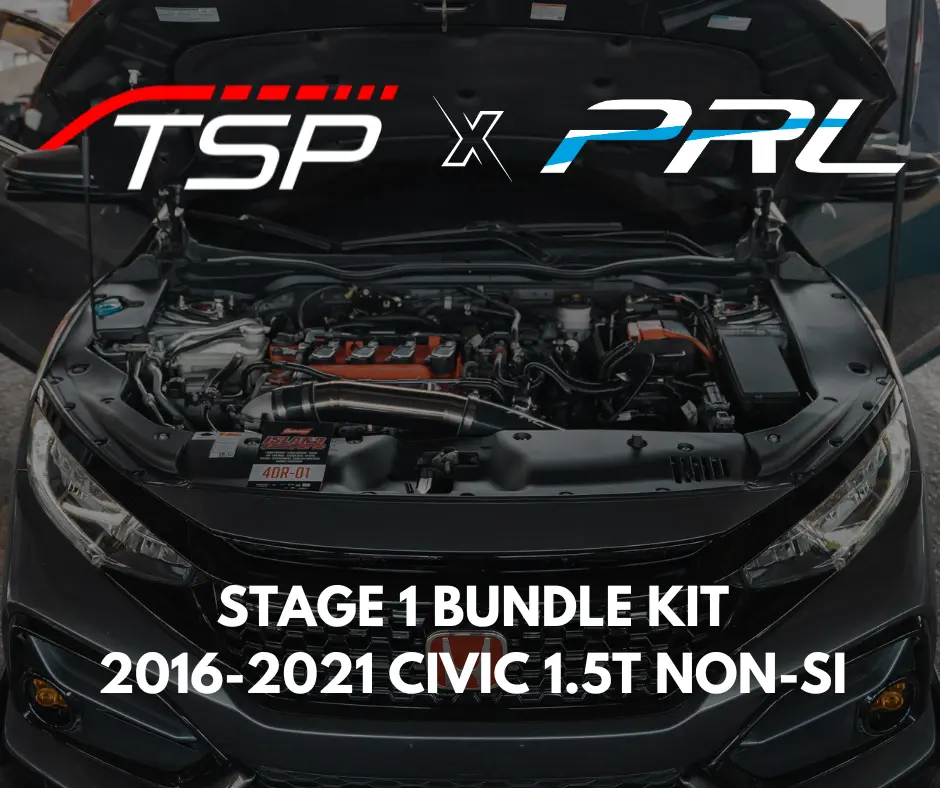 Tsp X Prl Stage 1 Bundle Kit For 2016+ Honda Civic Non-Si 1.5T 1