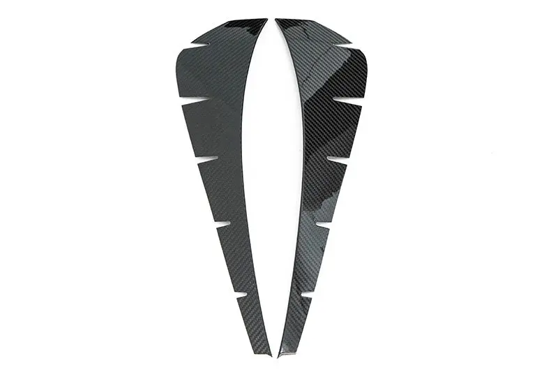 Olm Carbon Fiber Front Fender Vent Insert - 2017-2021 Honda Civic Type R Fk8 1