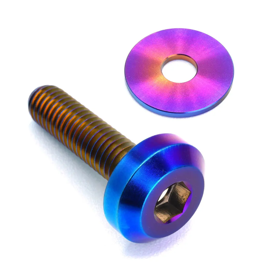 Stage 1 Titanium Engine Bay Hardware Kit – Dress-Up Bolts for 2022–2026 Honda Civic Si (FE1) - Image 4