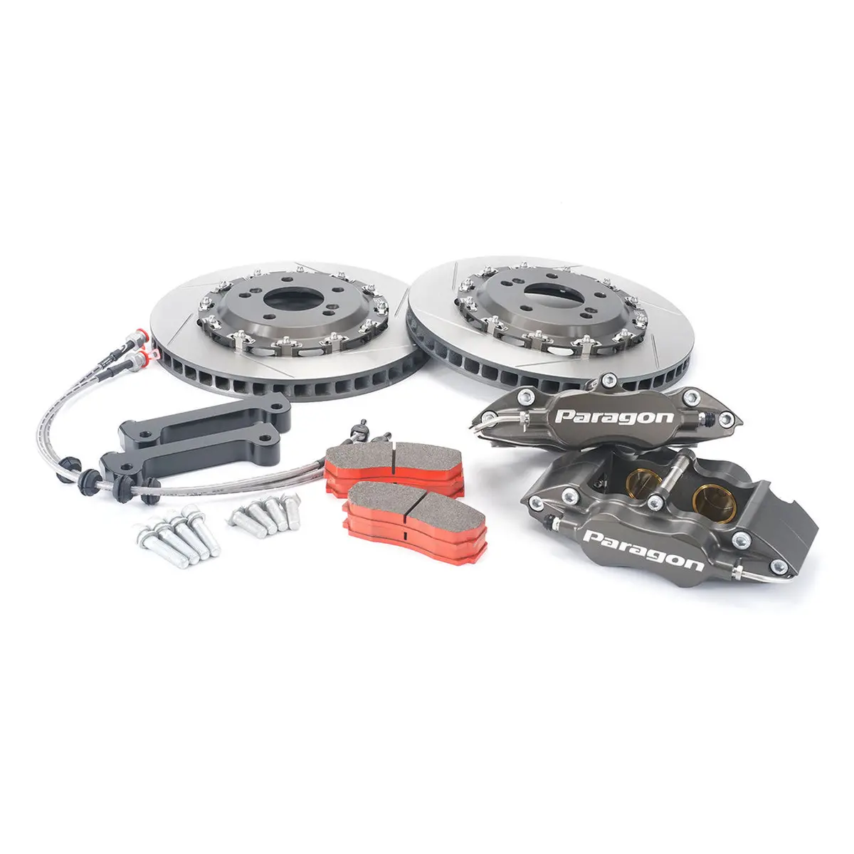 Paragon Track Performance Big Brake Kit (Pa055 4 Piston) - Honda 8/9/10/11Th Gen Civic Front 1