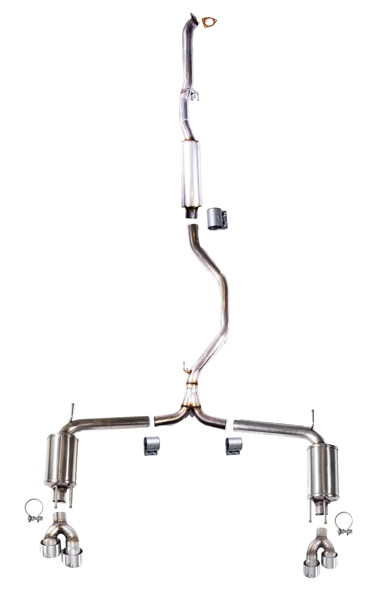 Thermal R&D 3.0" Frontpipe Back Exhaust System For 2018-2022 Honda Accord 2.0T [Cv2] 1