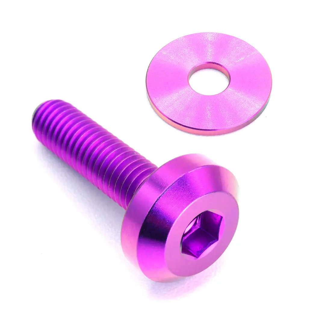 Dress Up Bolts Titanium Partial Engine Bay Kit For 92-95 Honda Civic [Eg] 1