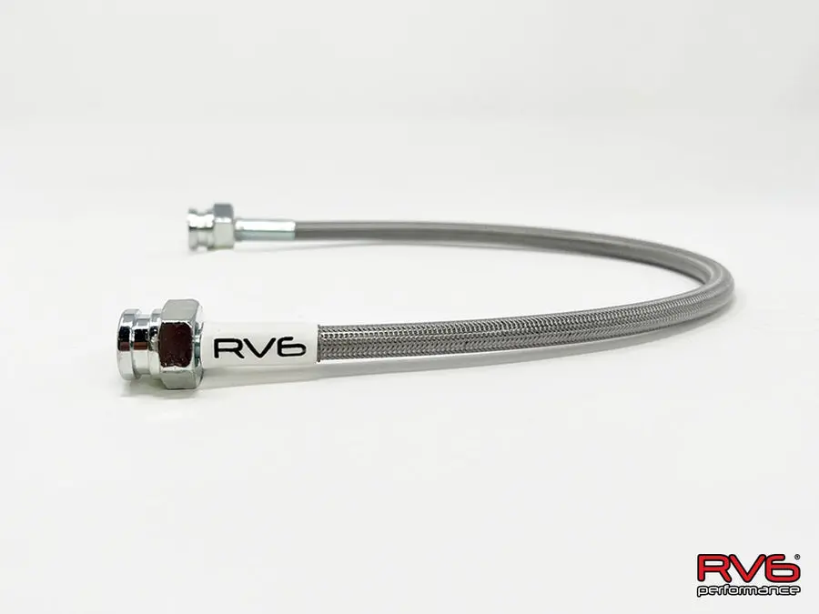 Rv6 Braided Stainless Clutch Line For 16+ Civic (1.5T) 1