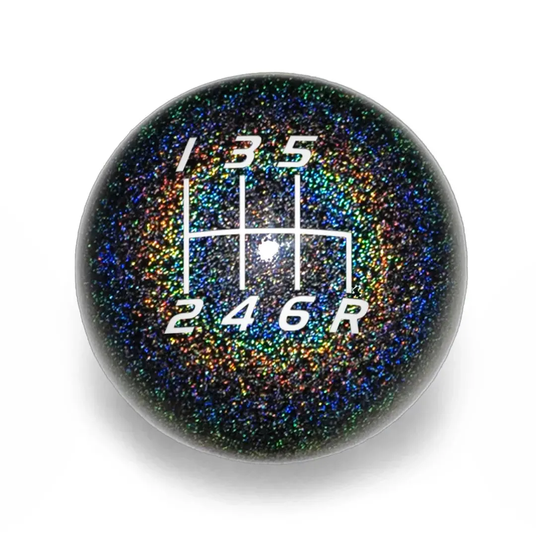 Billetworkz Weighted Shift Knob - 6-Speed Velocity Engraving For Honda 1