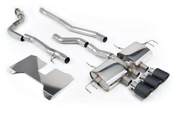 Milltek Non-Resonated (Louder) Cat-Back Exhaust With 3 X Gt-115 Tips For 2022+ Honda Civic Type R [Fl5] 3