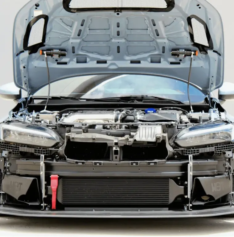 Wot Performance Dual Oil Cooler Kit For 2023+ Honda Civic Type R / 2024+ Acura Integra Type S [Fl5/De5] 1