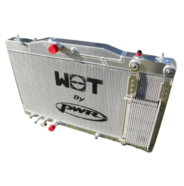 Wot Performance Triple Pass Radiator + Trans Cooler For 2017-2021 Honda Civic Type R [Fk8] 1