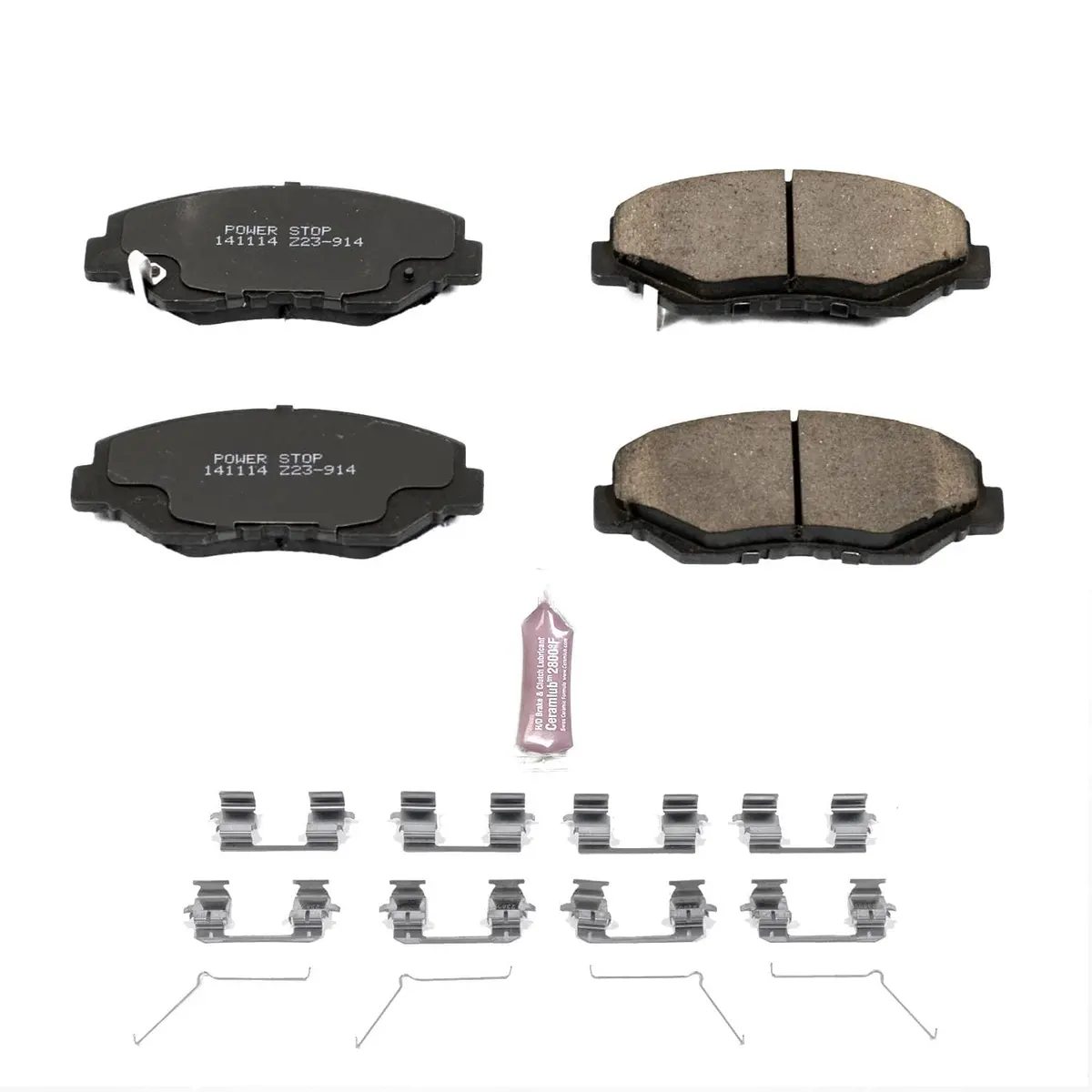 Z23 Evolution Sport Brake Pads For 2016-2021 Honda Civic Non-Si 1
