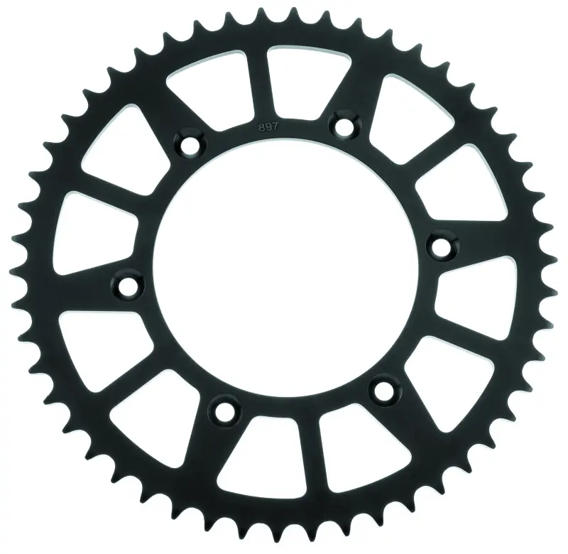 Bikemaster Husaberg Husqvarna Ktm Rear Steel Sprocket 520 50T - Black 1