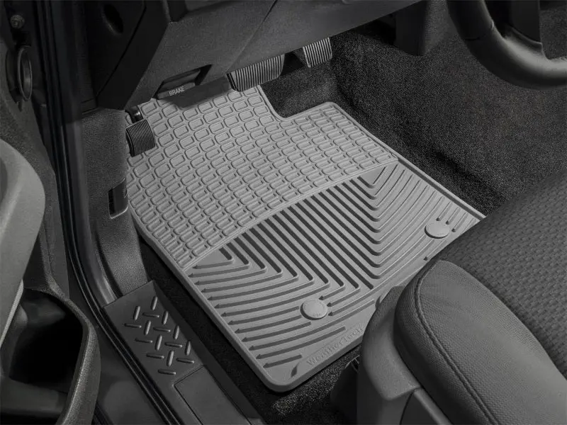 Weathertech 95-01 Bmw 7-Series Front Rubber Mats - Grey 1