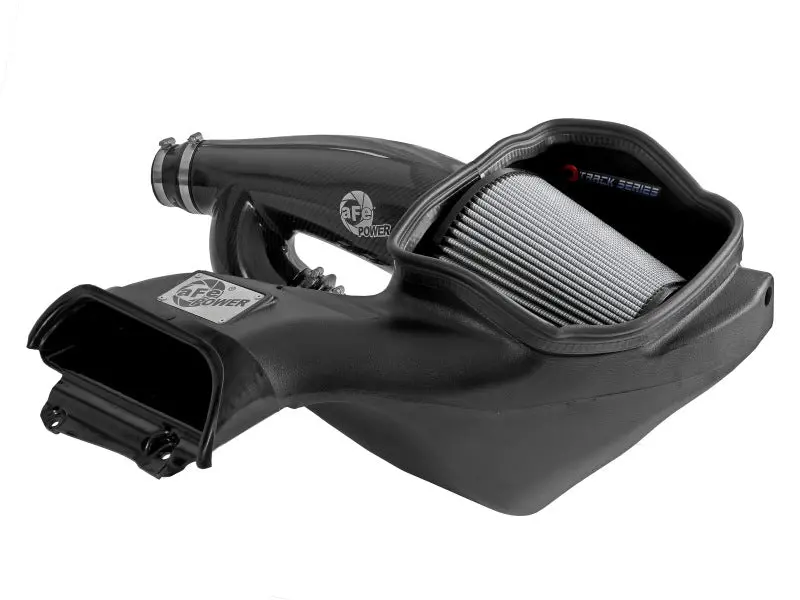 Afe 21-24 Ford F150 Raptor Track Series Carbon Fiber Cold Air Intake System W/ Pro Dry S Filter 1