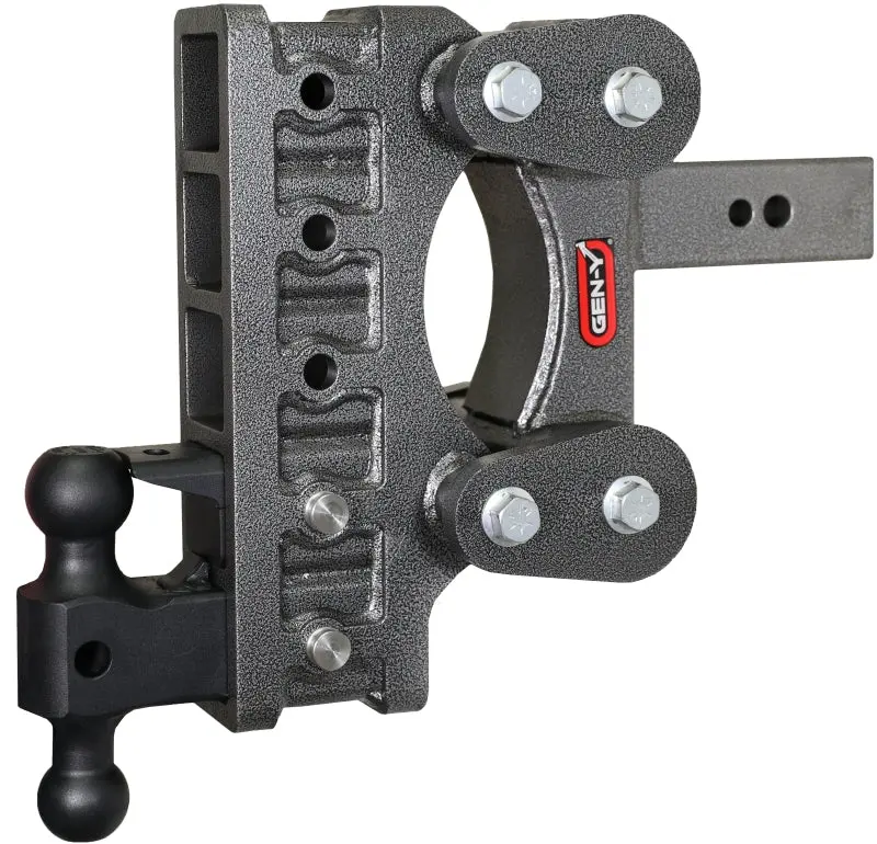 Gen-Y The Boss Torsion-Flex 2.5In Shank 9In Drop 32K Hitch W/Gh-0161 Dual-Ball/Gh-0162 Pintle Lock 1