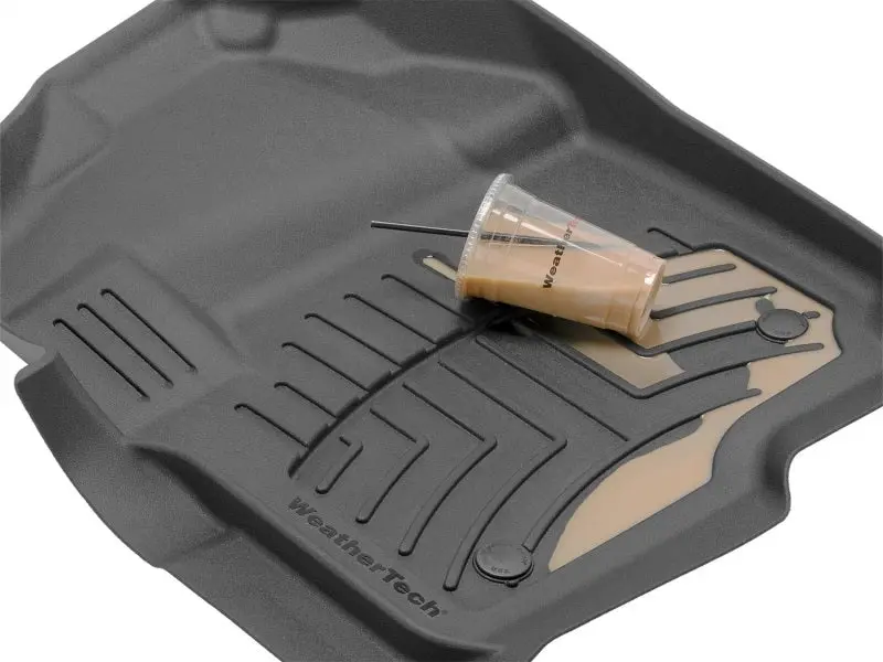 Weathertech 17+ Honda Civic Hatchback Front Floorliner Hp - Black 1